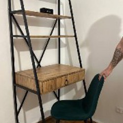 Стеллаж (книжная полка) с выдвижным ящиком - фото 2