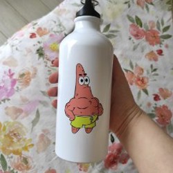 Бутылка для воды с карабином - фото 2