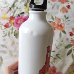 Бутылка для воды с карабином - фото 3