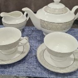 Чайный сервиз из тонкого фарфора - фото 2