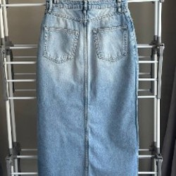 Джинсовая юбка LIME - фото 4