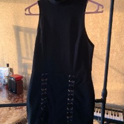 Платье серое - фото 7