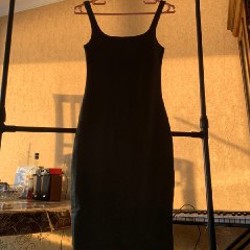 Платье тёмно-зелёное - фото 3