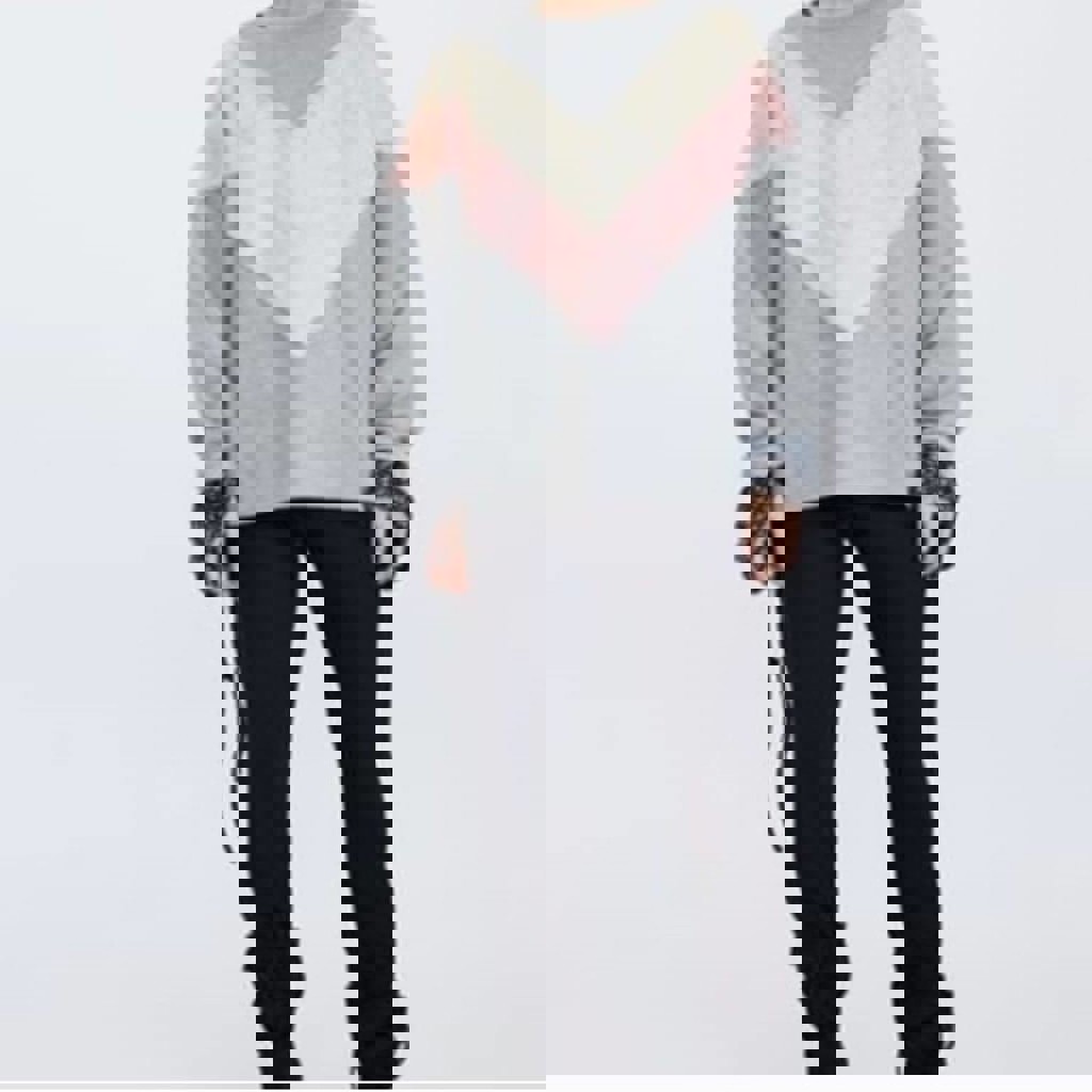 Женская толстовка Zara оверсайз