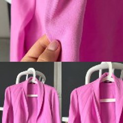 Розовый легкий пиджак - фото 3