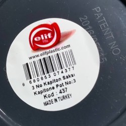 Цветочный горшок квадратный - фото 2