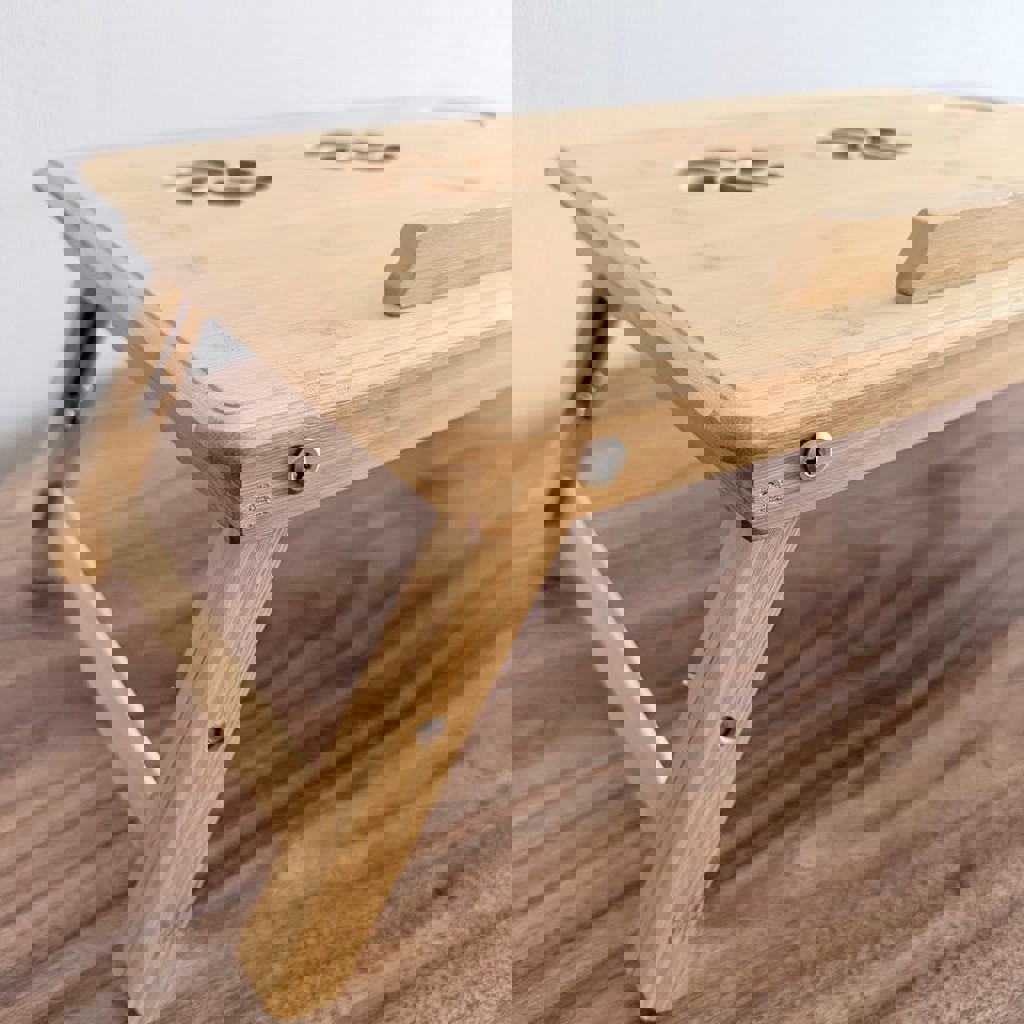 Деревянная подставка под ноутбук