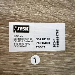 Стол JYSK VANDBORG 60x120 - фото 3