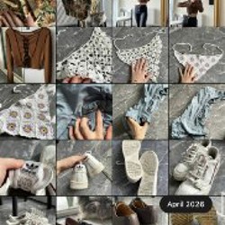 Косынка/повязка/платок, ручная работа - фото 2