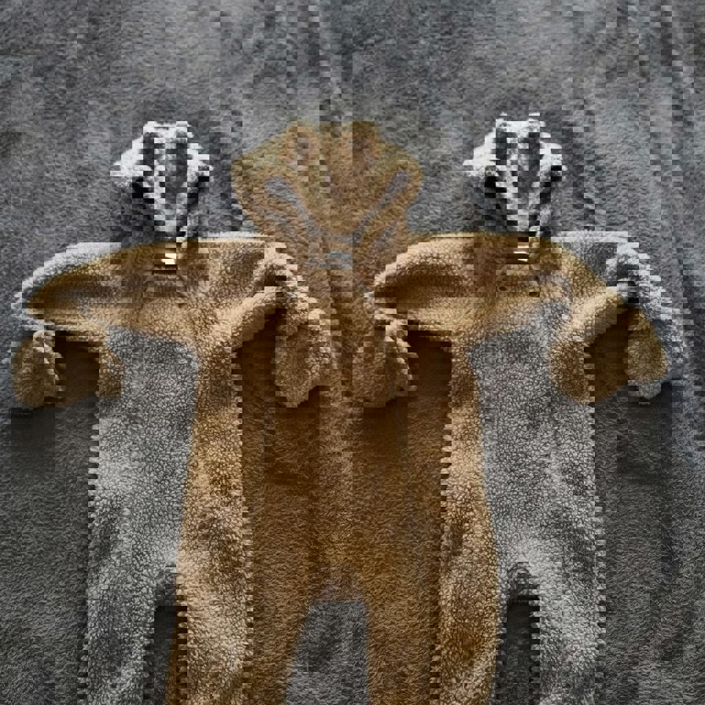 Плюшевый комбез