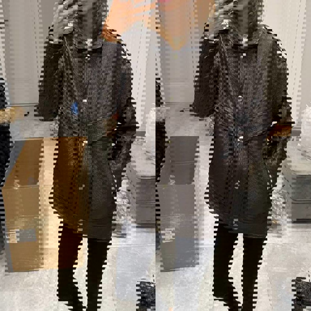 Кожаная куртка трансформер