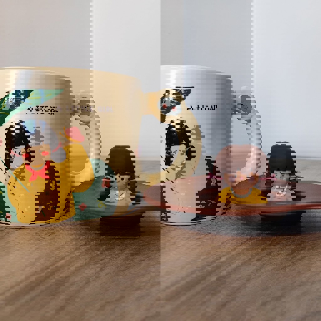 Керамическая кружка A Little Girl