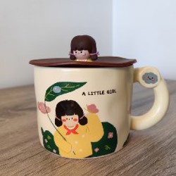Керамическая кружка A Little Girl - фото 3