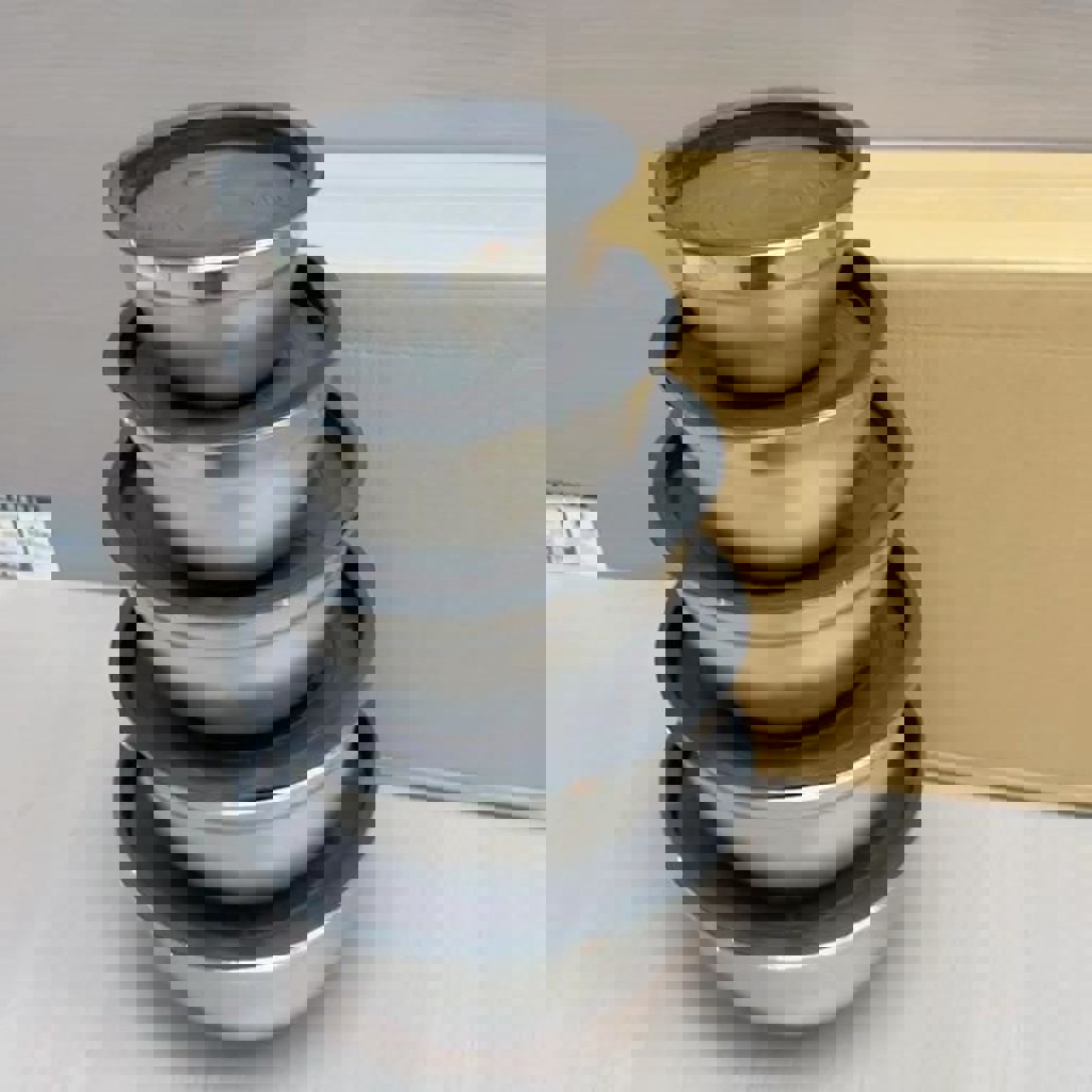 Набор мисок из нержавейки