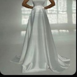 Свадебное платье с накидкой - фото 2