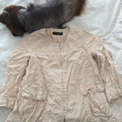 Лёгкая куртка zara - фото 2