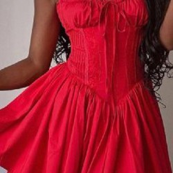 Белое атласное платье - фото 2