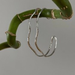 Серебряный браслет «волна» - фото 3