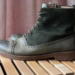 Мужские замшевые ботинки - фото 6