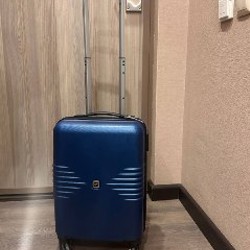 Чемодан синий - фото 1