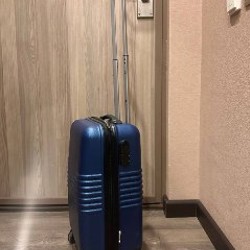 Чемодан синий - фото 4