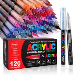 Набор акриловых маркеров - фото 1