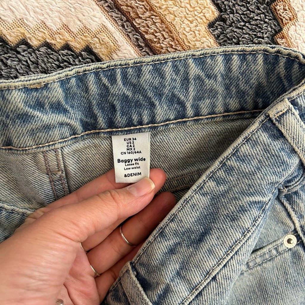 Джинсы H&M Baggy Wide