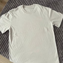 Футболка светло бежевая - фото 3