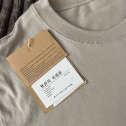 Футболка светло бежевая - фото 4