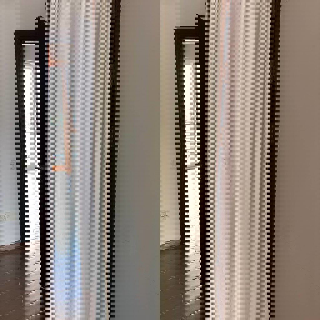 Штора молочная