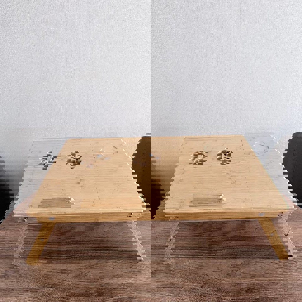 Деревянная подставка под ноутбук