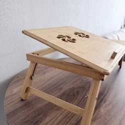 Деревянная подставка под ноутбук - фото 4