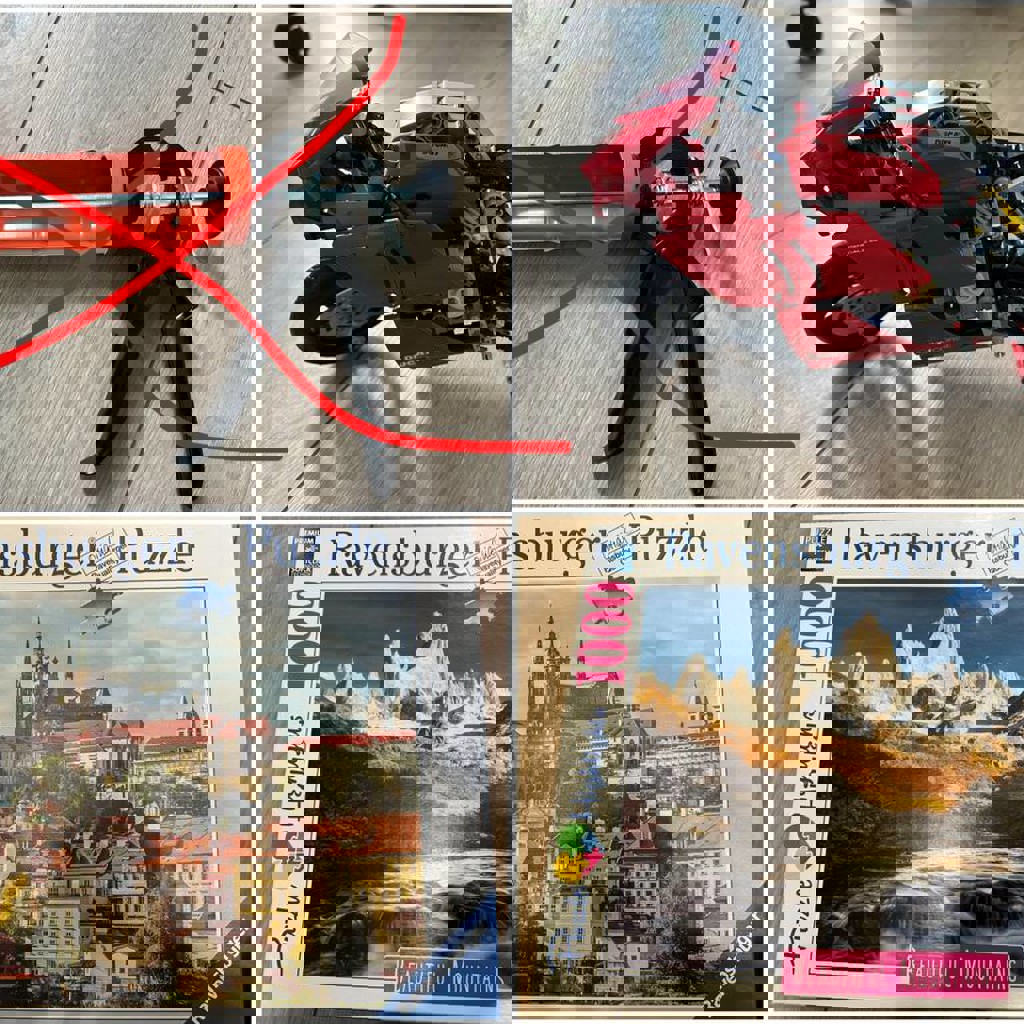 Лего мотоцикл