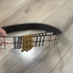 Ремень Burberry двухсторонний - фото 3