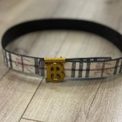 Ремень Burberry двухсторонний - фото 4