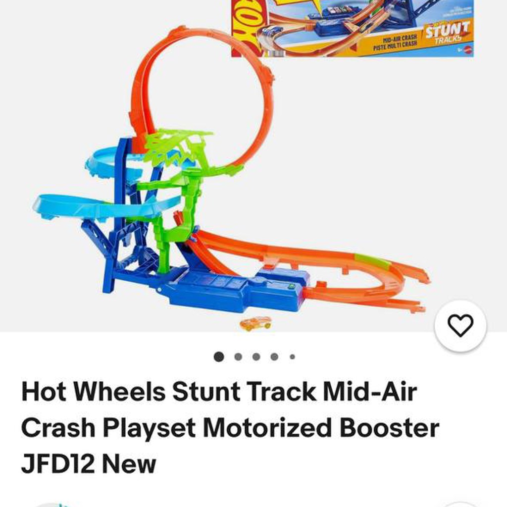 Трек Hot Wheels Stunt Track Mid-Air