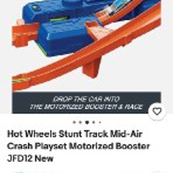 Трек Hot Wheels Stunt Track Mid-Air - фото 2