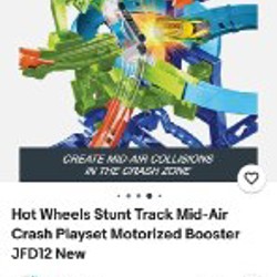 Трек Hot Wheels Stunt Track Mid-Air - фото 4