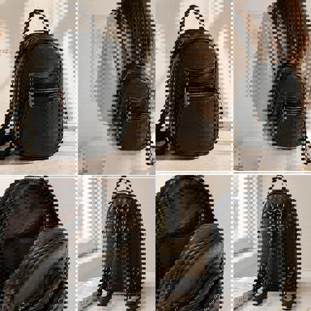 Городской рюкзак из экокожи