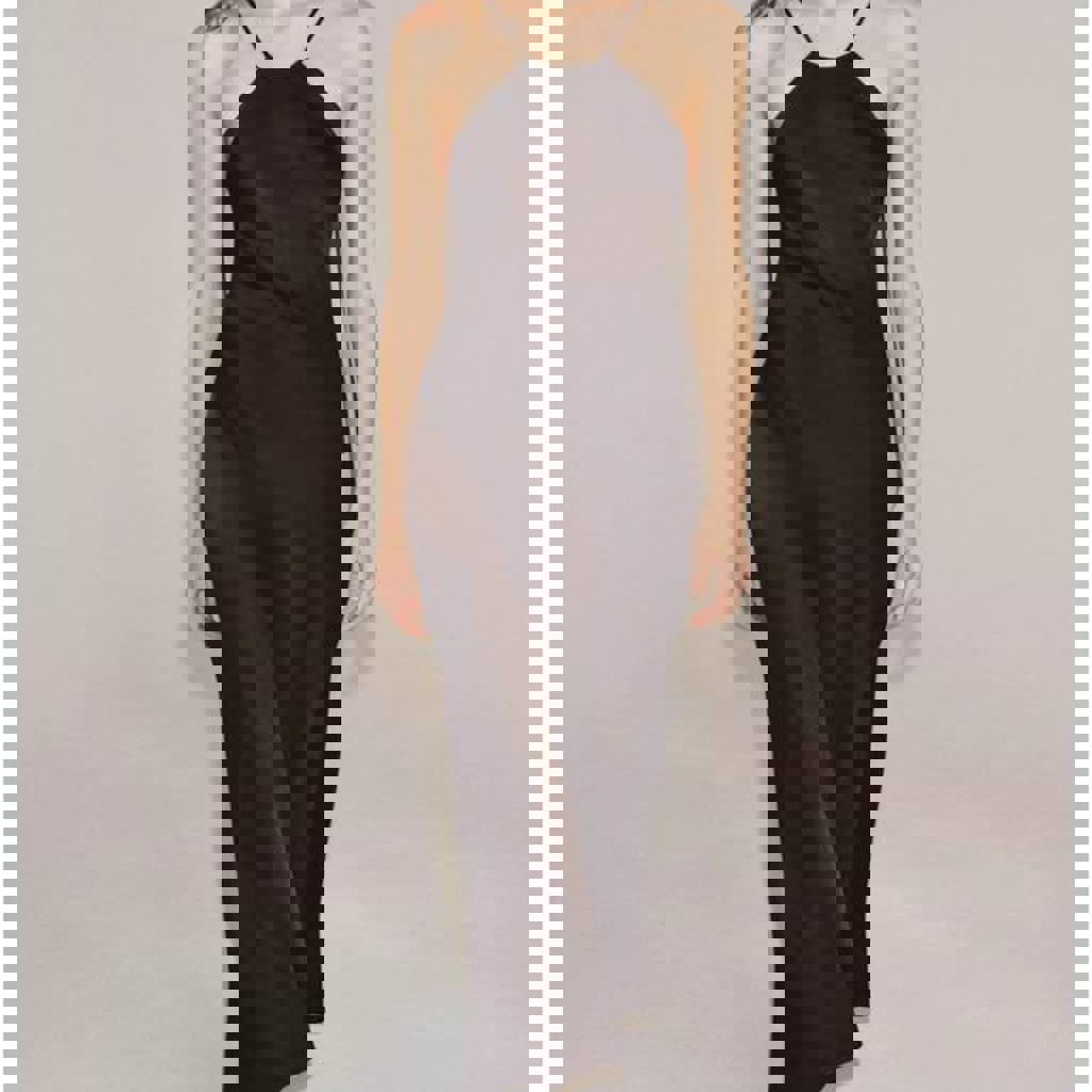 Бежевое платье