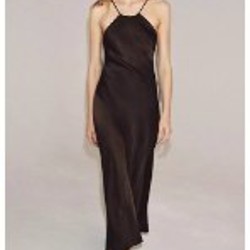 Бежевое платье - фото 1