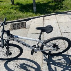 Велосипед белый - фото 3