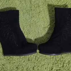 Лосины из матовой ЭКО кожи - фото 1