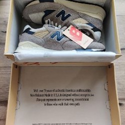 Кроссовки New Balance 998 Teddy Santis Grey Day - фото 2