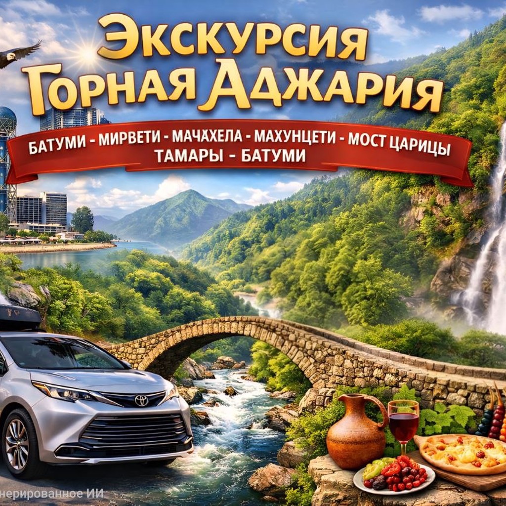 Экскурсия по Горной Аджарии