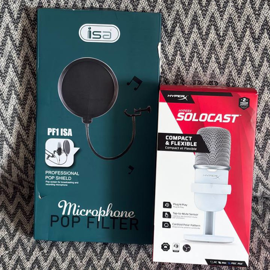 Микрофон HyperX SoloCast White