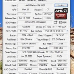 Видеокарта AMD Radeon RX6600 - фото 5