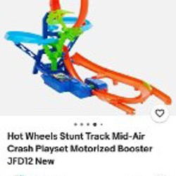 Трек Hot Wheels Stunt Track Mid-Air - фото 2
