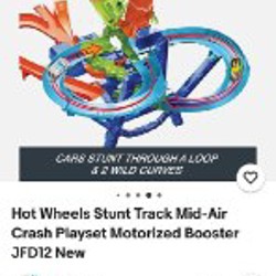 Трек Hot Wheels Stunt Track Mid-Air - фото 4