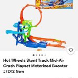 Трек Hot Wheels Stunt Track Mid-Air - фото 5